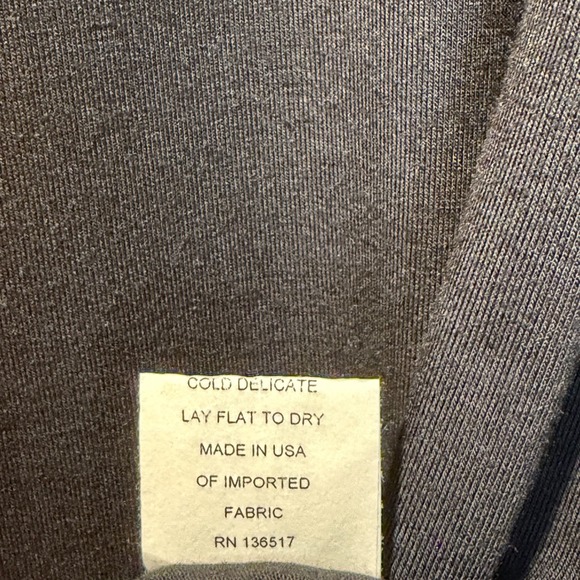 Loveappella Darbi V-Neck Mixed Material Knit Contrast Tunic Top Black Floral XL - Picture 12 of 16